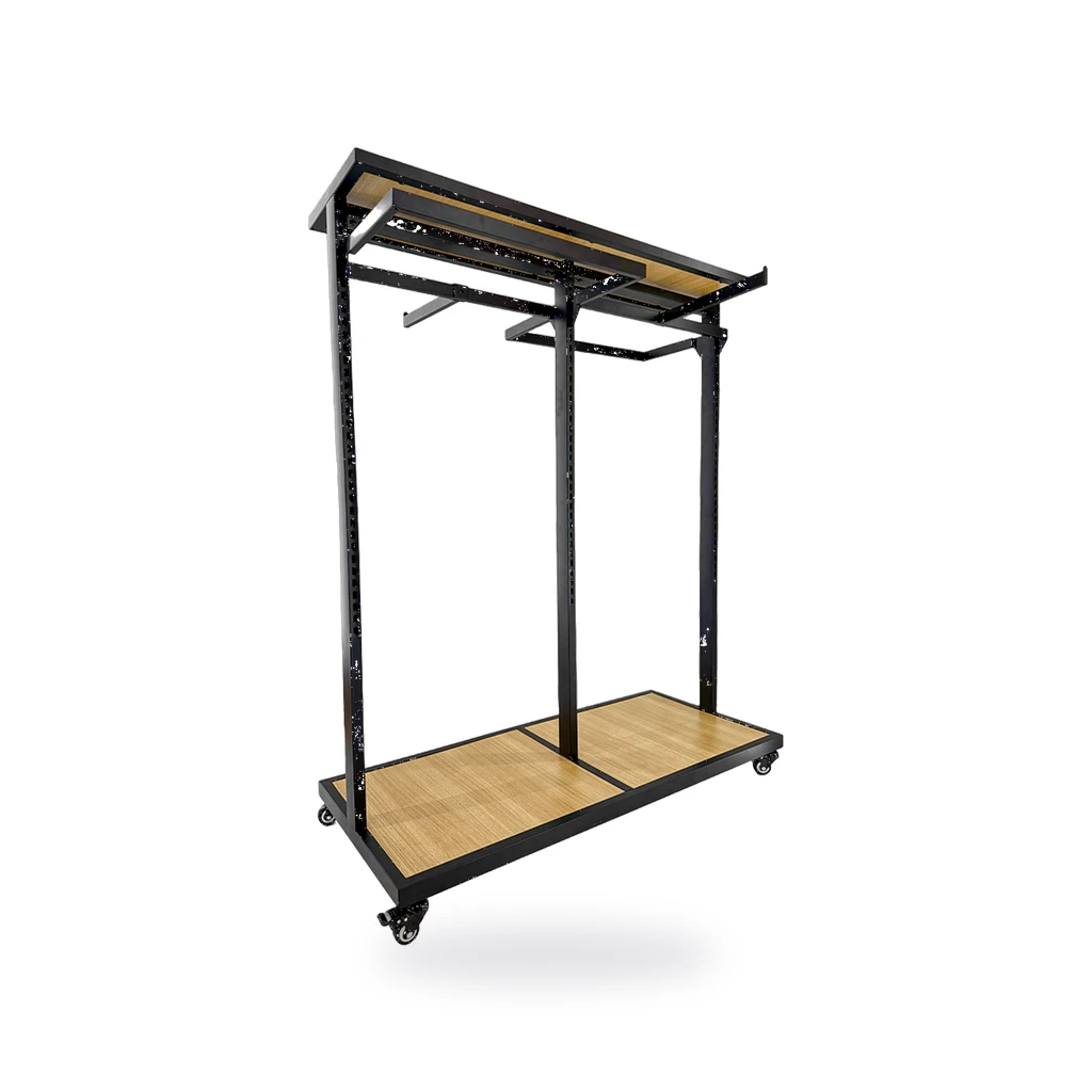 Arara Prateleira 2RTS Preta (Ref. 2128)