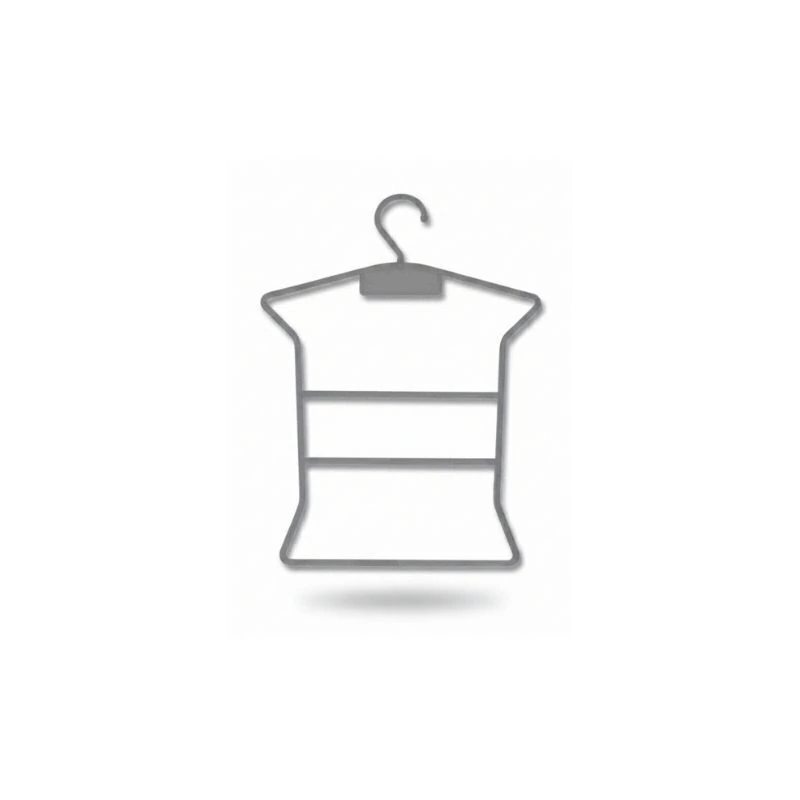Cabide Infantil Camiseta Prata