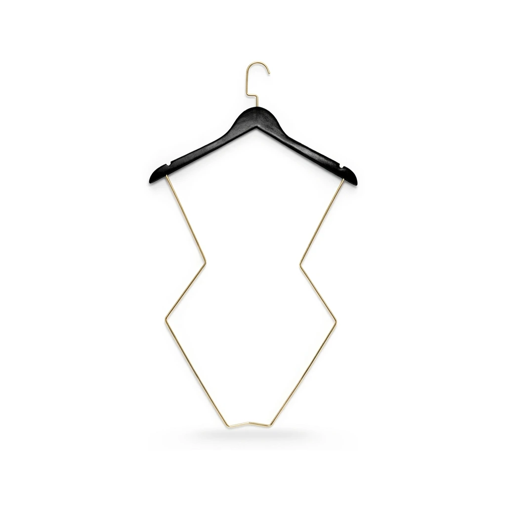 Preto com Arame Dourado